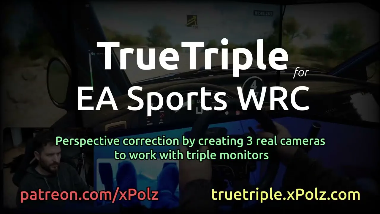 Portada del video de TrueTriple para EA SPORTS WRC.